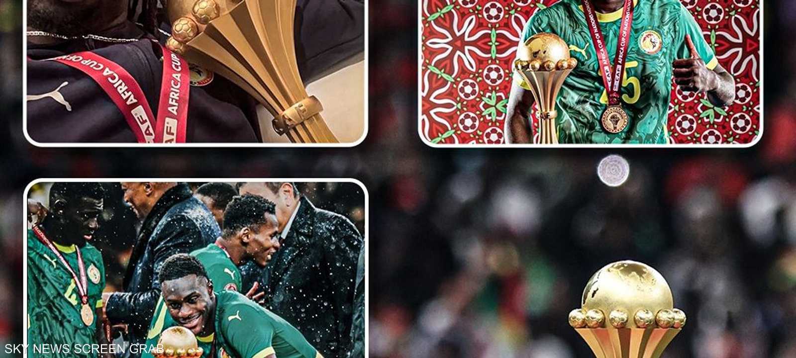 منشورات لاعبي السنغال سخرت من القرار الإفريقي