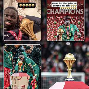 منشورات لاعبي السنغال سخرت من القرار الإفريقي