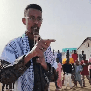أول ظهور علني له عقب إدراج كتيبة البراء ضمن قوائم الإرهاب