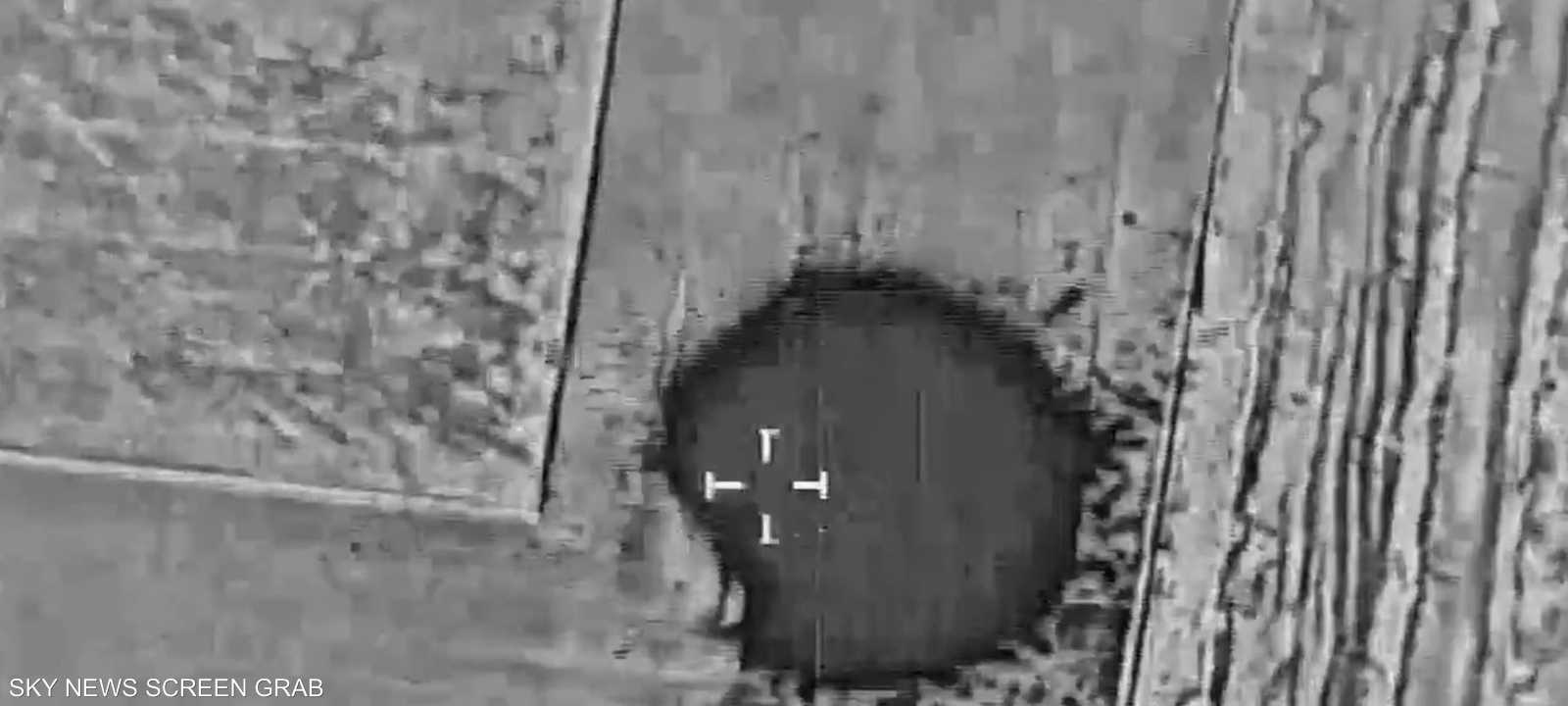 لقطات سابقة لاستهداف مواقع عسكرية إيرانية