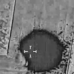 لقطات سابقة لاستهداف مواقع عسكرية إيرانية