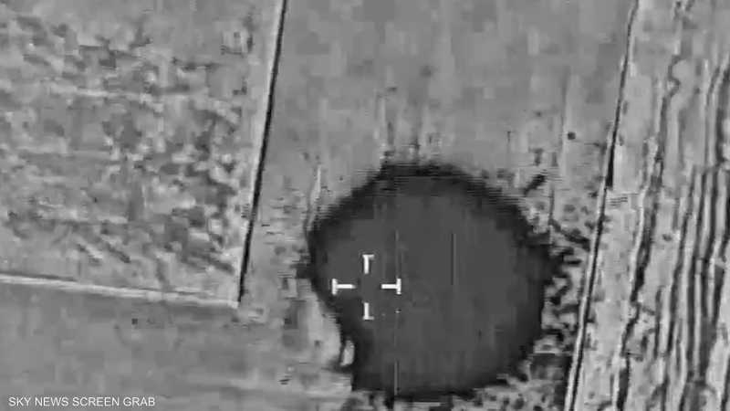 لقطات سابقة لاستهداف مواقع عسكرية إيرانية