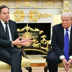 مارك روته ودونالد ترامب - أرشيفية