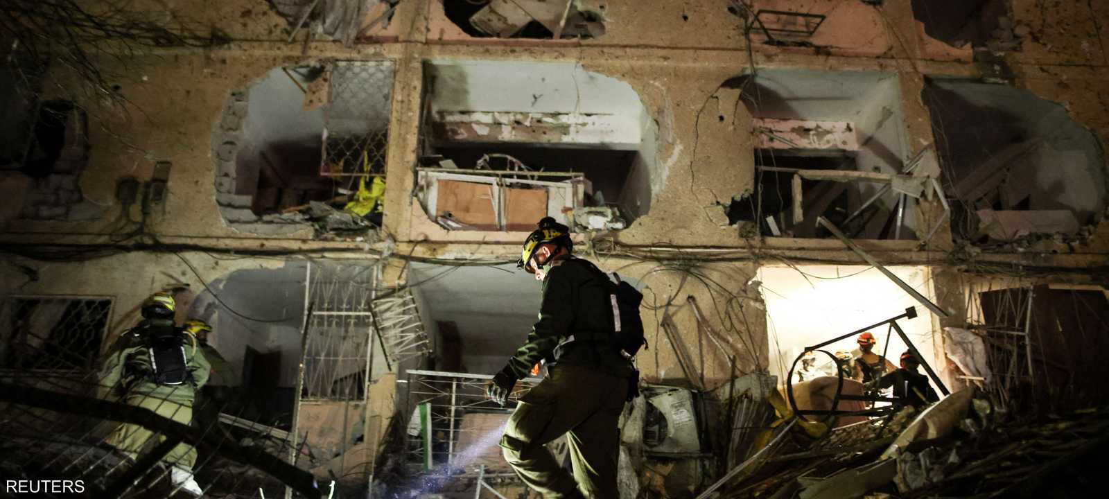 إيران قصفت ديمونة