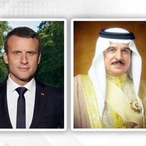 اتصال هاتفي بين ملك البحرين والرئيس الفرنسي