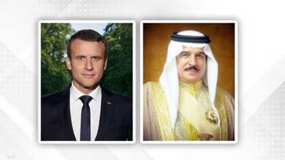 ماكرون يؤكد لملك البحرين إدانته للاعتداءات الإيرانية