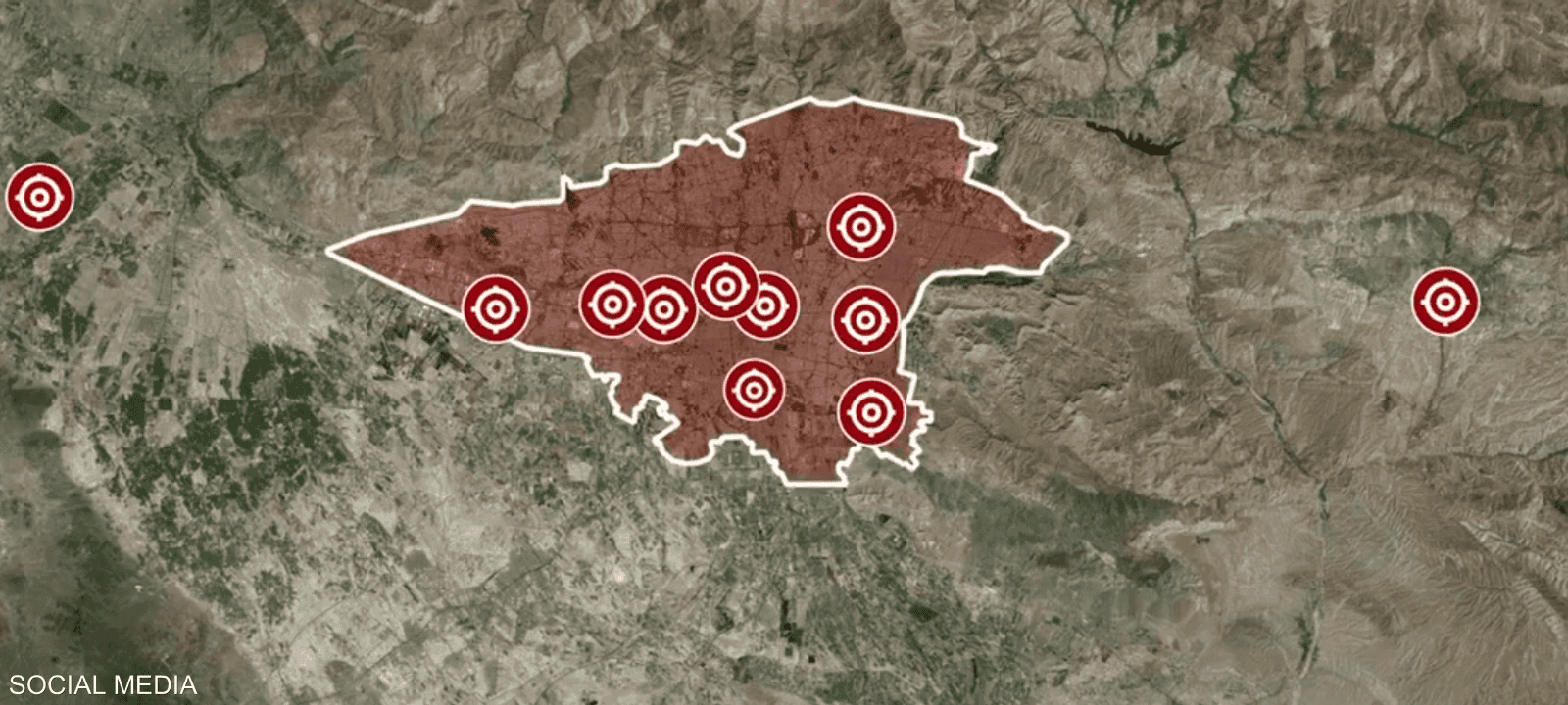 موجة غارات إسرائيلية على إيران