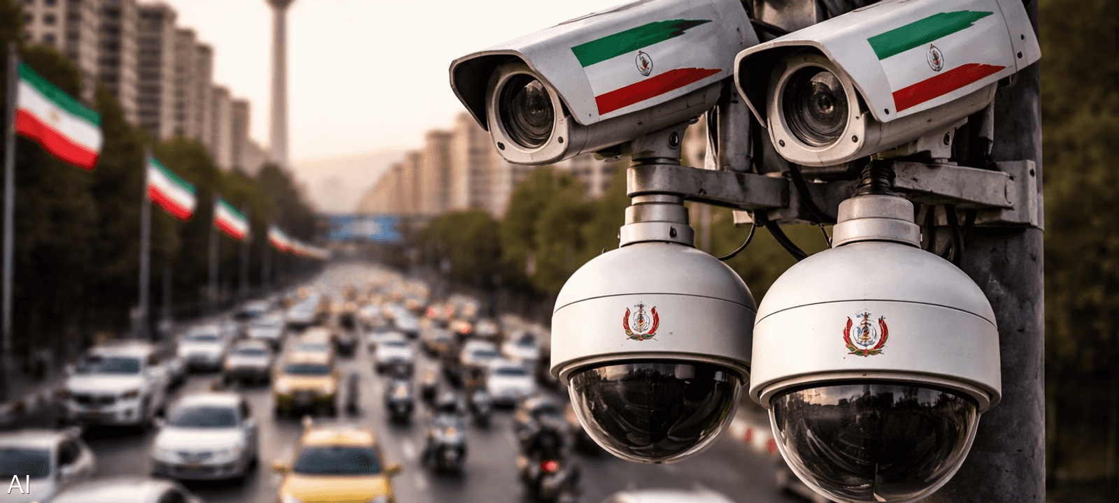 إسرائيل اخترقت كاميرات المراقبة الإيرانية