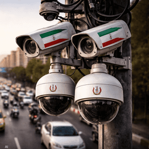 إسرائيل اخترقت كاميرات المراقبة الإيرانية