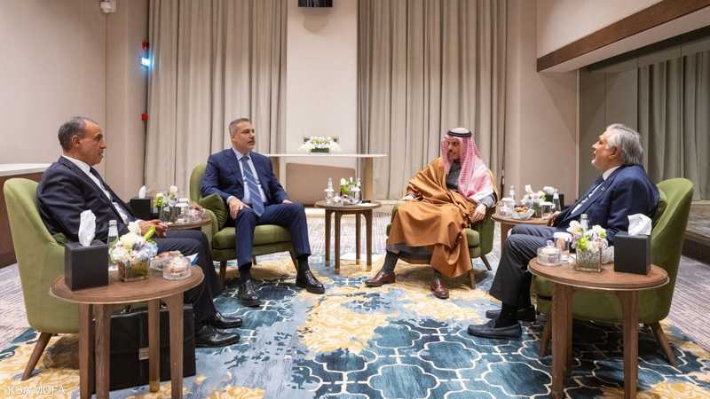 اجتماع الرياض جرى الخميس بين السعودية ومصر وتركيا وباكستان