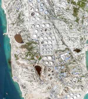 صورة جوية لجزيرة خرج