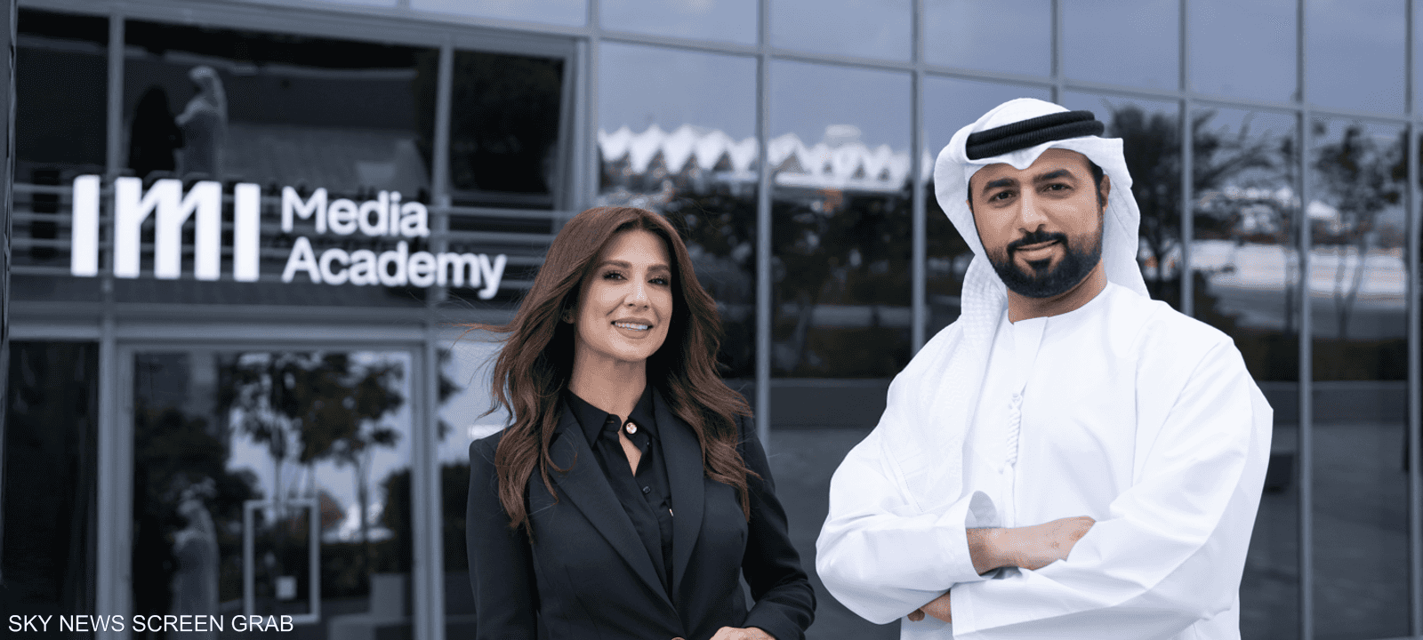 شنتال صليبا وخالد الحوسني