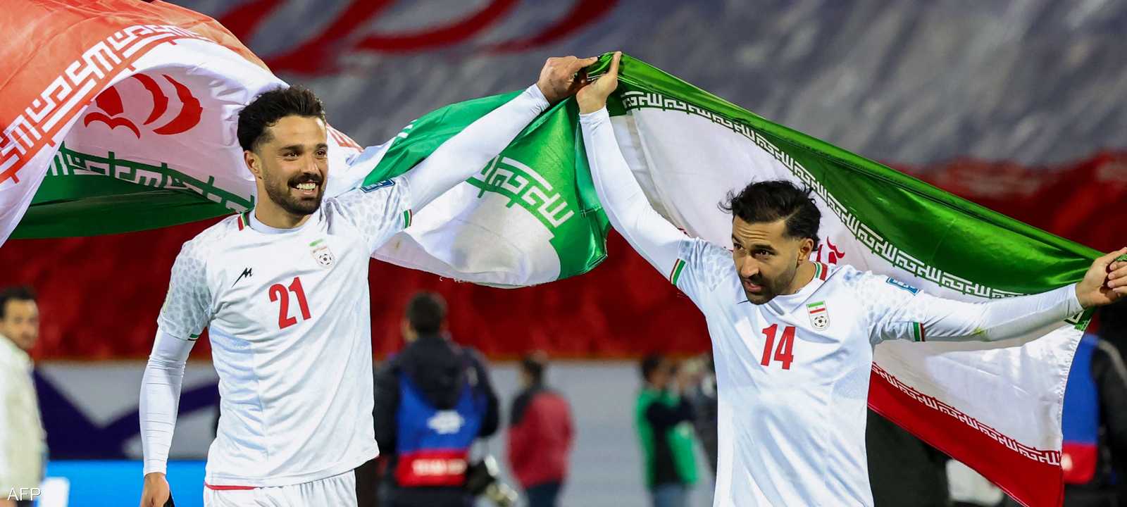 أرشيفية للاعبين في المنتخب الإيراني لكرة القدم