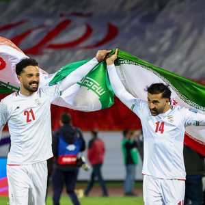 أرشيفية للاعبين في المنتخب الإيراني لكرة القدم