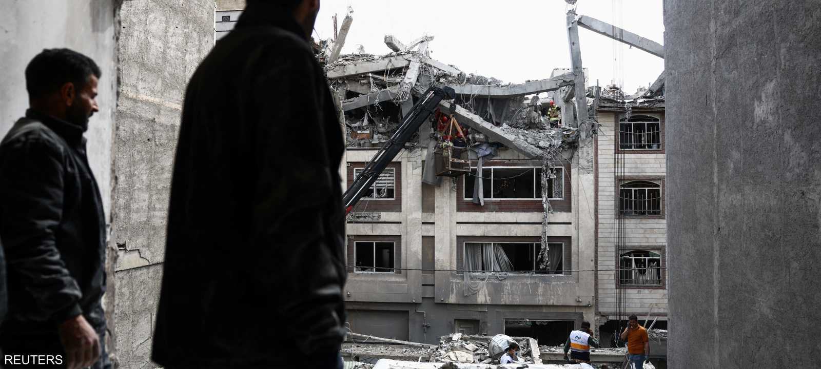 الغارات على طهران مستمرة