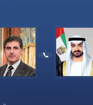 جدد الشيخ محمد بن زايد دعم الإمارات للعراق وكردستان العراق