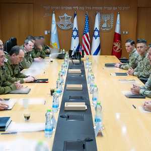 اجتماع بين قادة إسرائيليين وأميركيين قبل الحرب_أرشيف