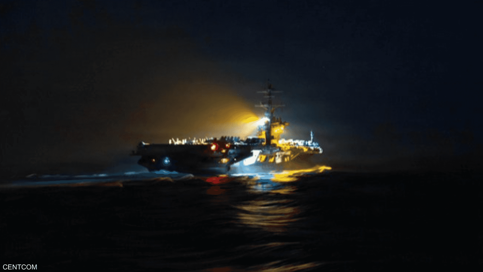 حاملة الطائرات الأميركية أبراهام لينكولن