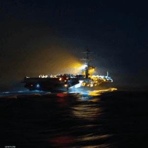 حاملة الطائرات الأميركية أبراهام لينكولن