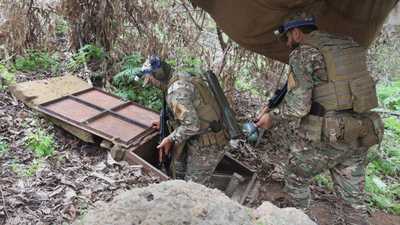 الجيش السوري يكتشف نفقين على الحدود مع لبنان