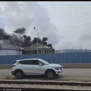 قصف يطال منشآت النفط في حيفا - أرشيف