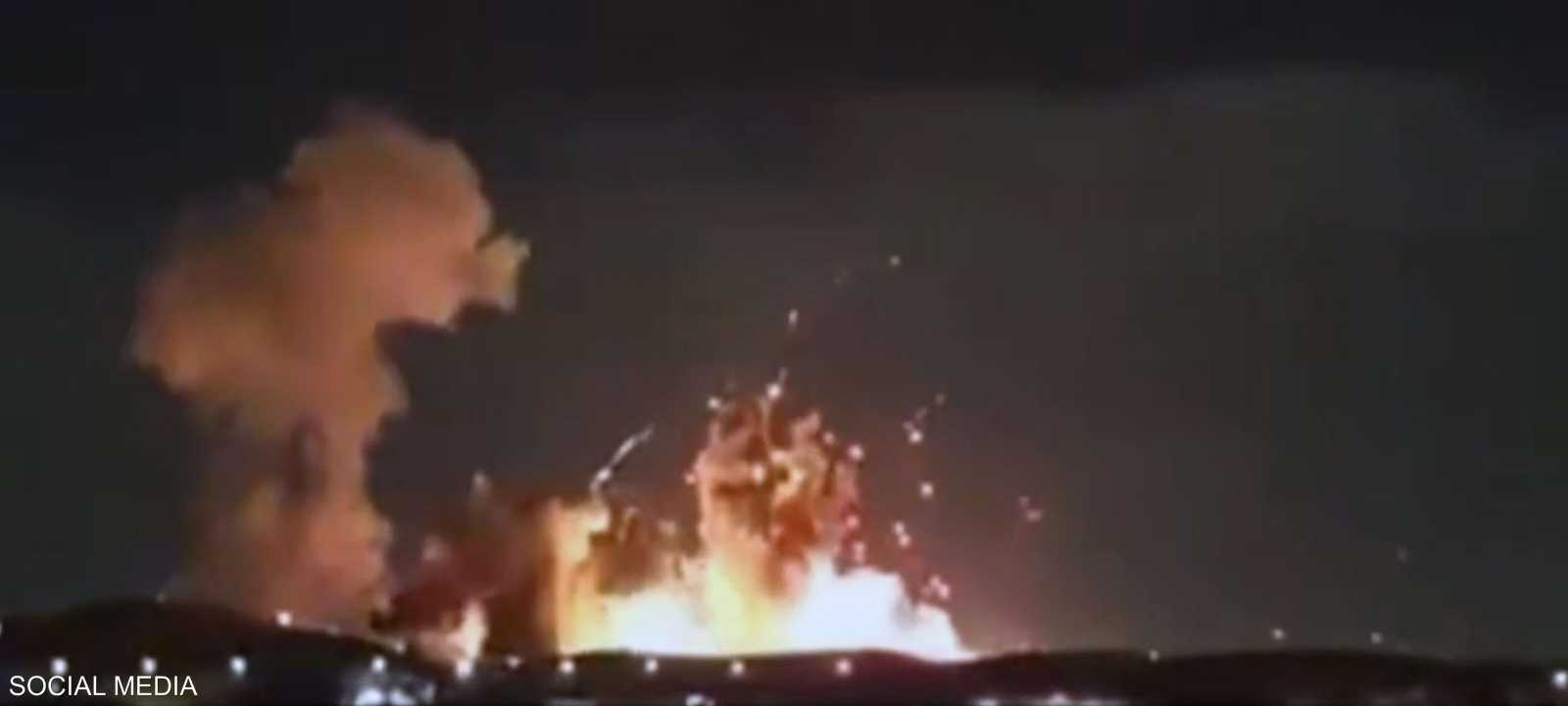 قصف عنيف على أصفهان في إيران