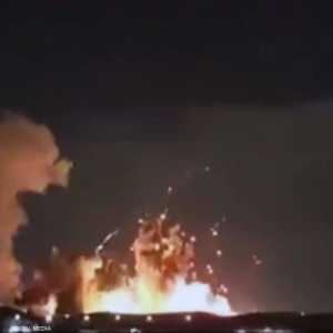 قصف عنيف على أصفهان في إيران