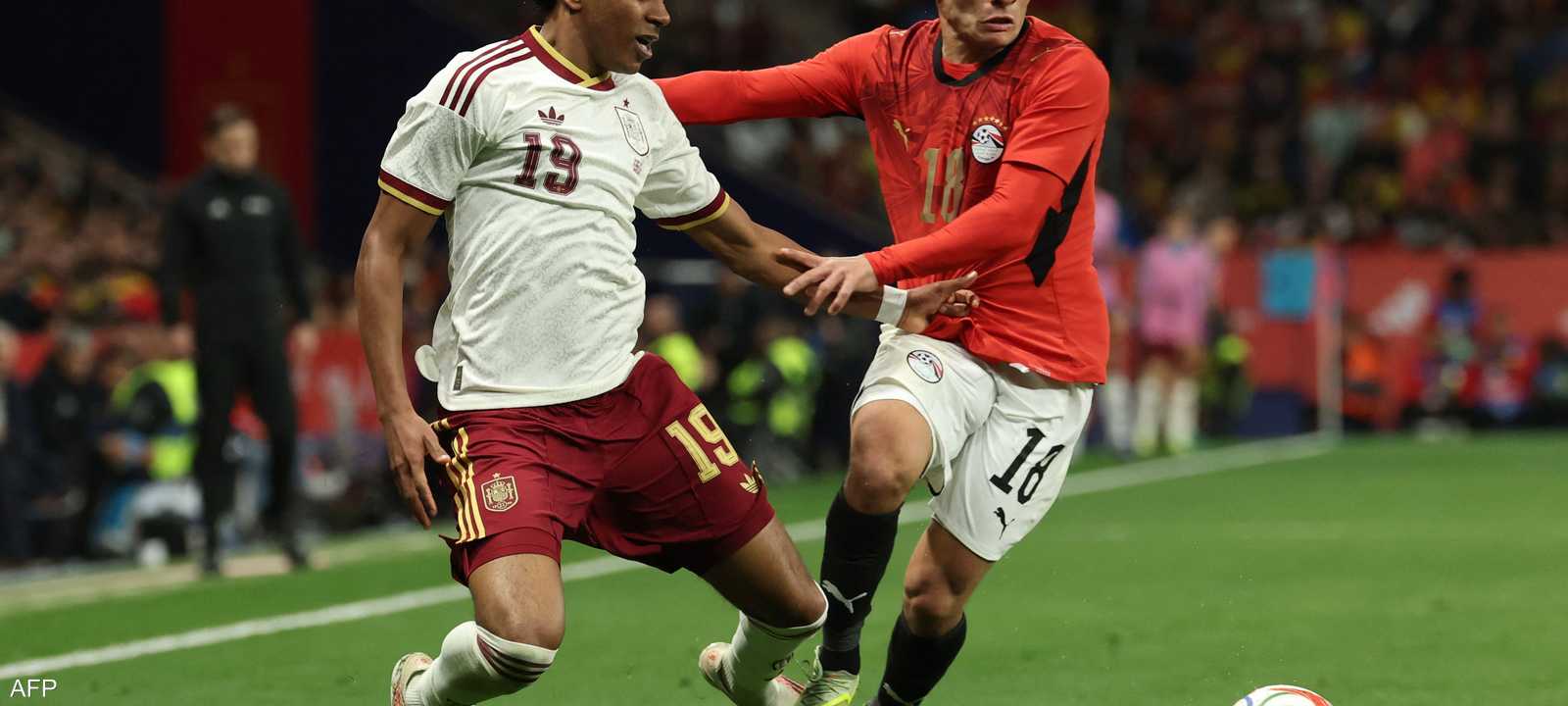 يامال لم يقدم الكثير أمام مصر