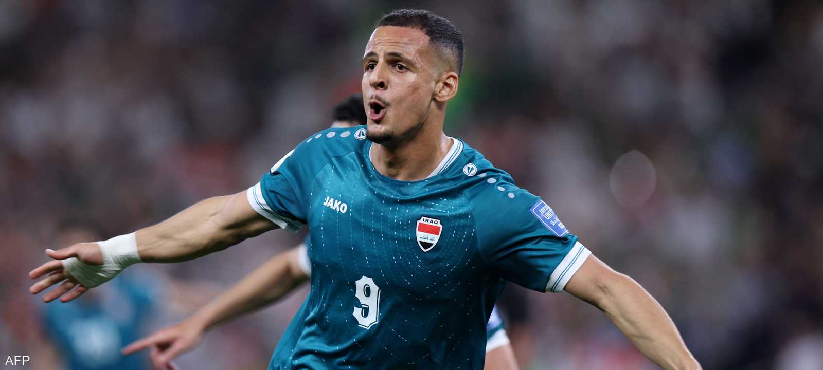 العراقي علي الحمادي أحرز هدف العراق الأول