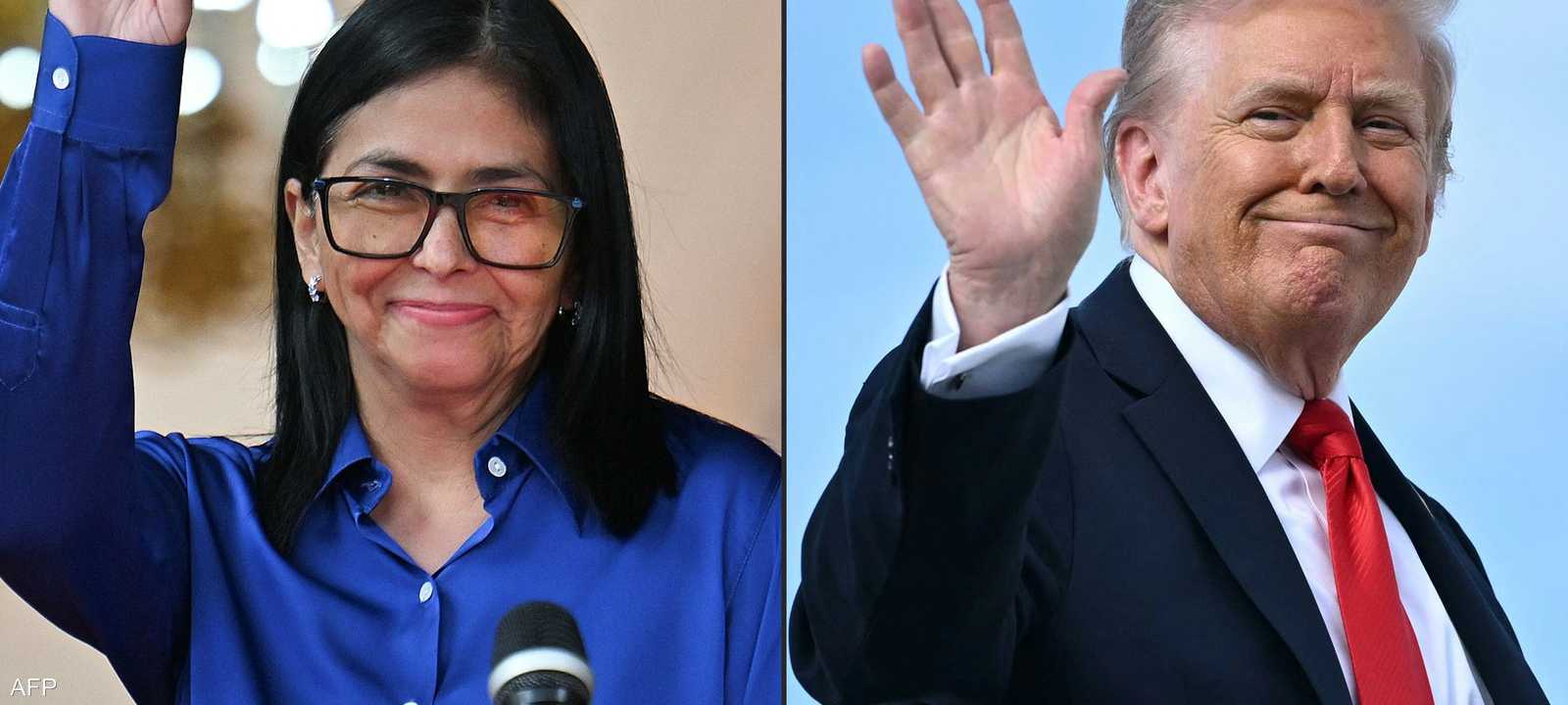 ديلسي تتولى السلطة في فنزويلا منذ إطاحة مادورو