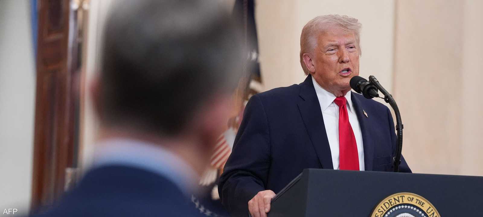 الرئيس الأميركي دونالد ترامب