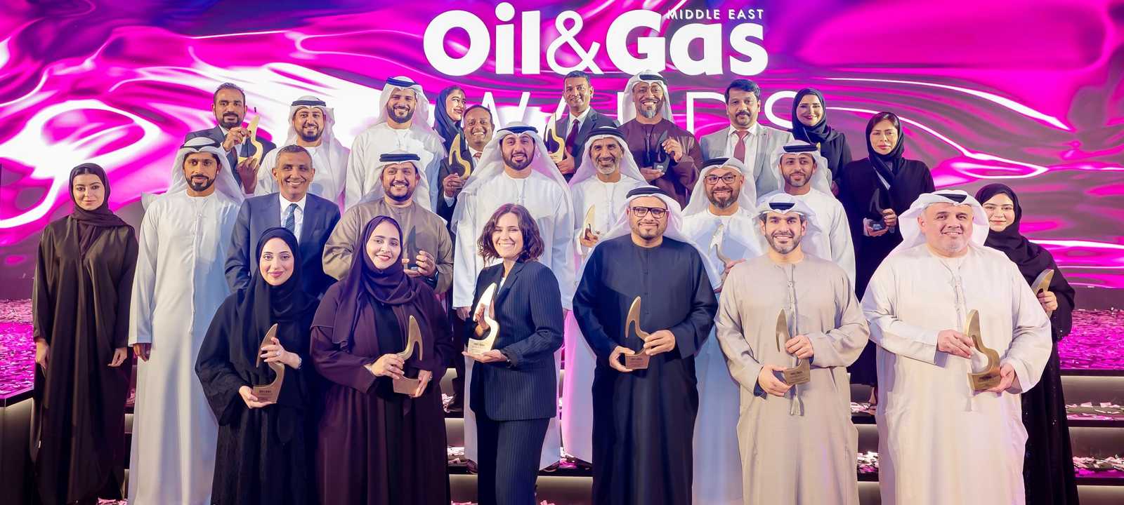 أدنوك تحصد 14 جائزة ضمن جوائز "النفط والغاز في الشرق الأوسط"