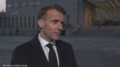 ماكرون "قلق" من أن تهديد العمليات العسكرية للهدنة في لبنان