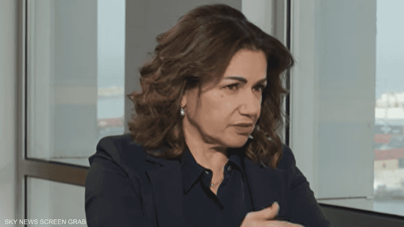 وزيرة الشؤون الاجتماعية اللبنانية حنين السيد