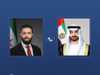 الرئيسان بحثا اعتداءات إيران على دول المنطقة