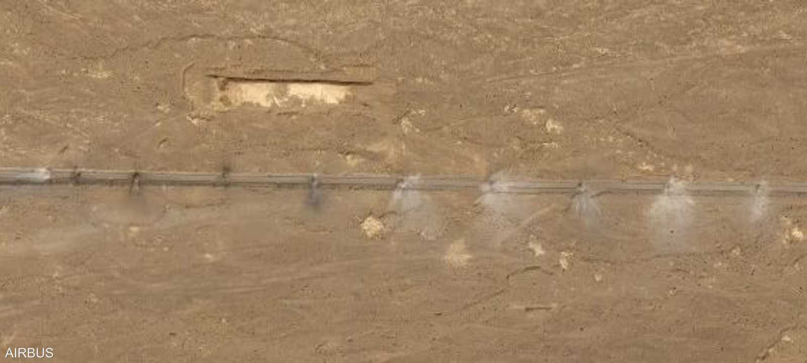 الجيش الأميركي دمر طرقا في المنطقة