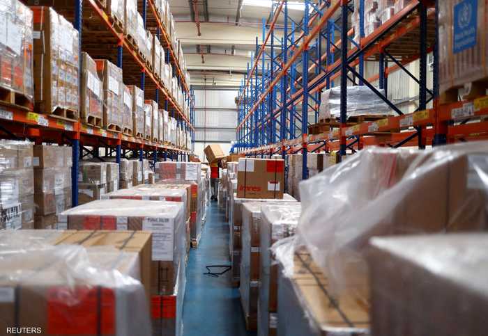 موظفو الصحة العالمية والمركز الدولي للمساعدات الإنسانية