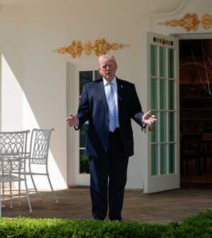 الرئيس الأميركي دونالد ترامب