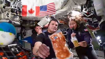 وكالة ناسا ترسل أطعمة متنوعة لرواد الفضاء منها الكسكس