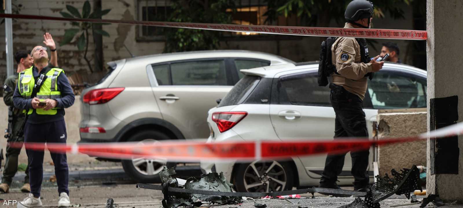 موقع تعرض لقصف إيراني في إسرائيل.. أرشيف