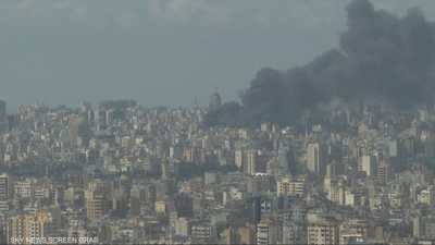 غارات إسرائيلية على على عدة مناطق في بيروت