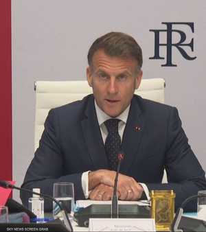 الرئيس ‌الفرنسي إيمانويل ماكرون