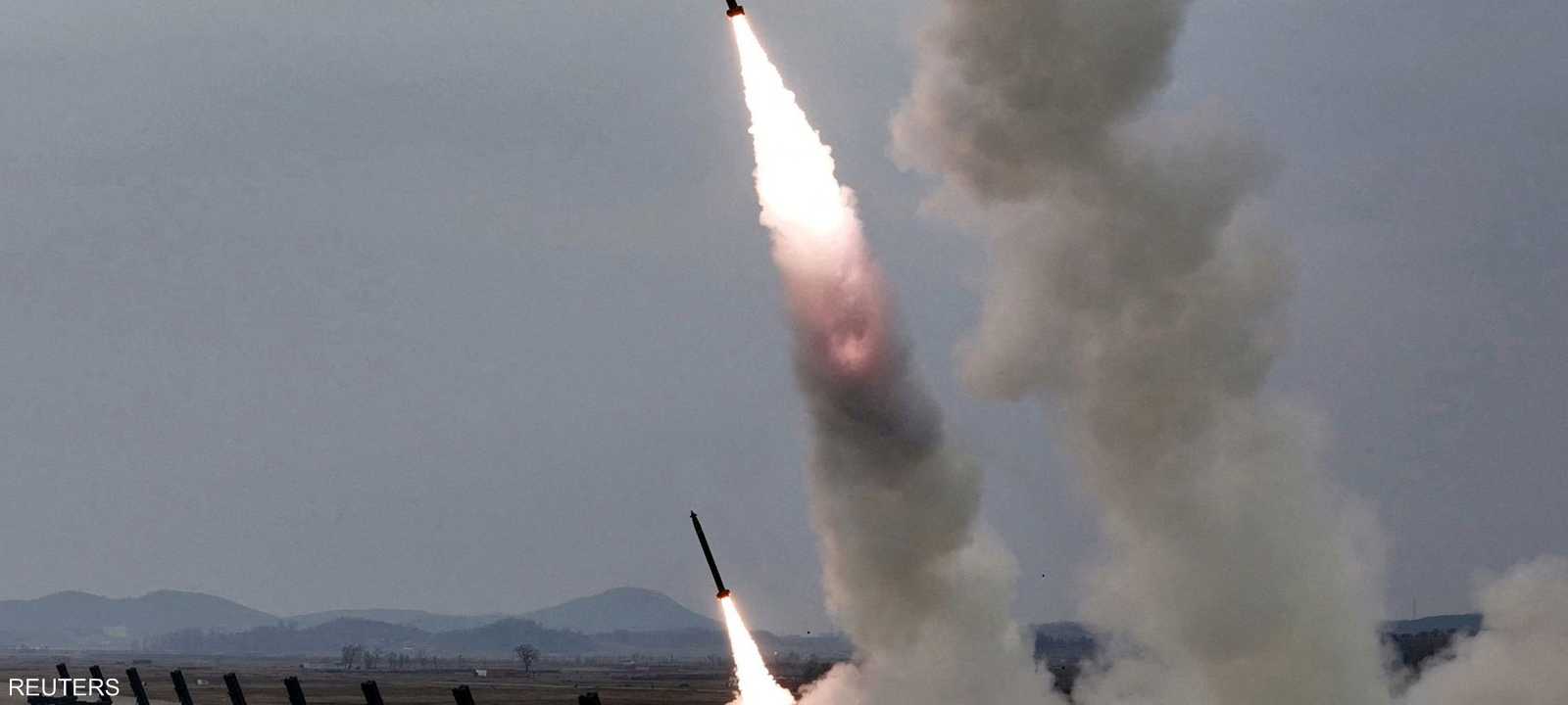 أرشيفية لاختبار صواريخ في كوريا الشمالية