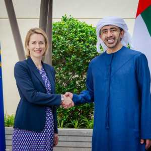 الشيخ عبد الله بن زايد وكايا كالاس