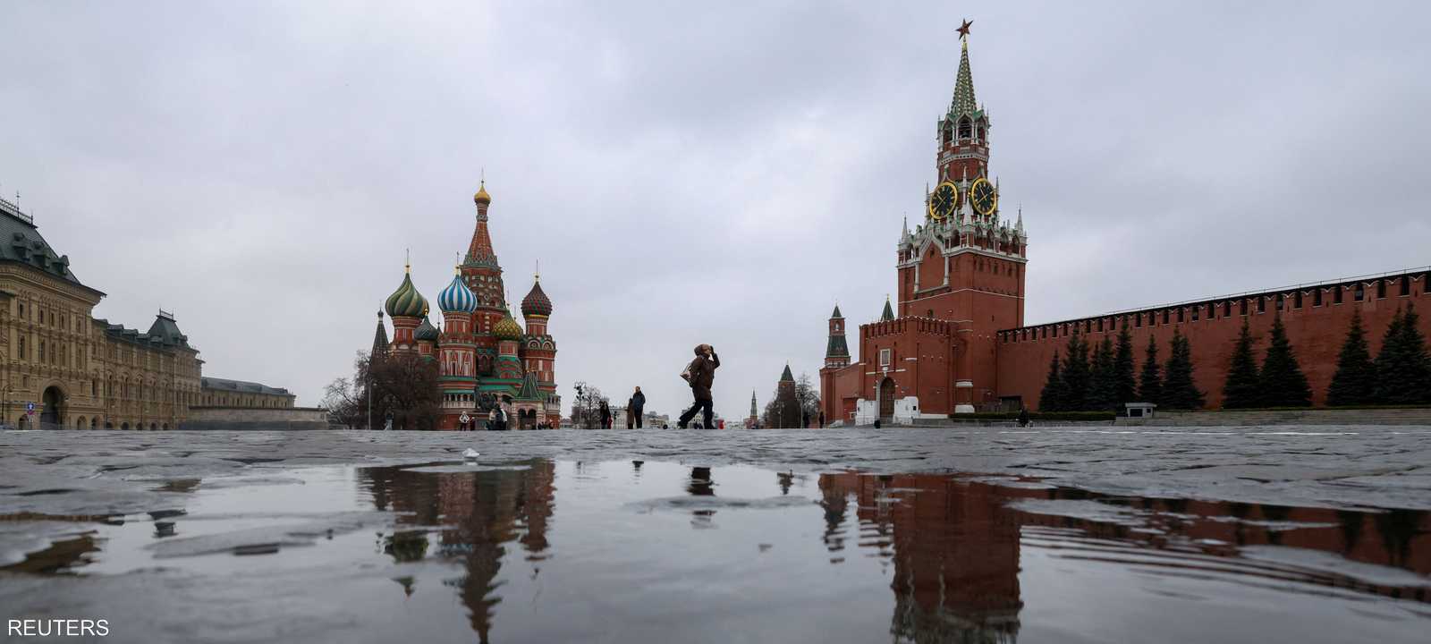 الساحة الحمراء في موسكو