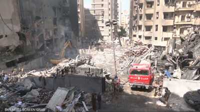 دمار واسع في كورنيش المزرعة ببيروت