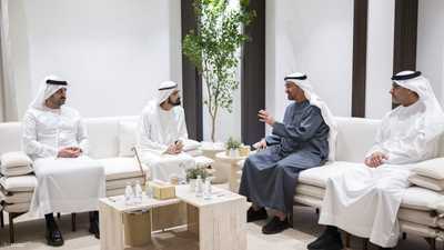 رئيس الدولة والشيخ محمد بن راشد