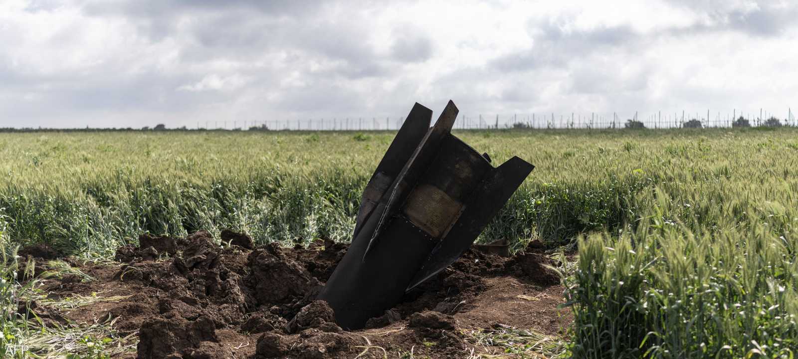 بقايا صاروخ إيراني