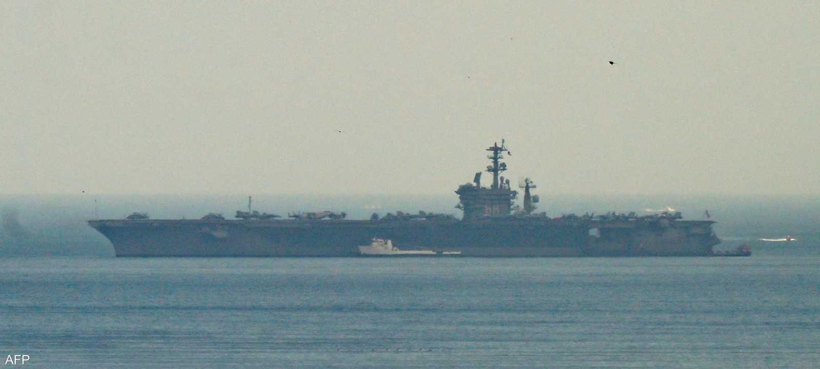 حاملة الطائرات الأميركية يو إس إس نيميتز_أرشيف