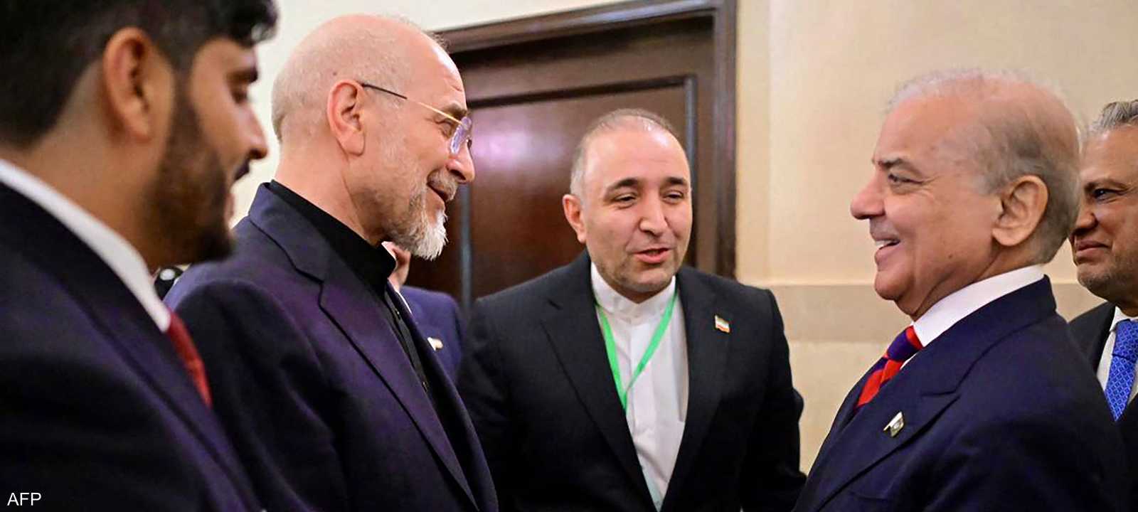 الوفد الإيراني بقيادة قاليباف غادر باكستان